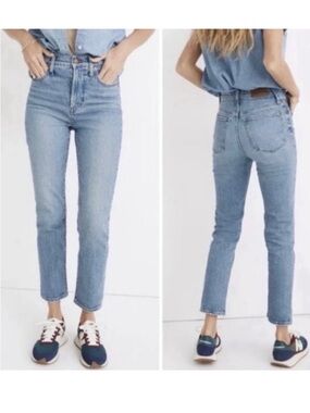 Madewell The Perfect Vintage Straight-Leg Jeans